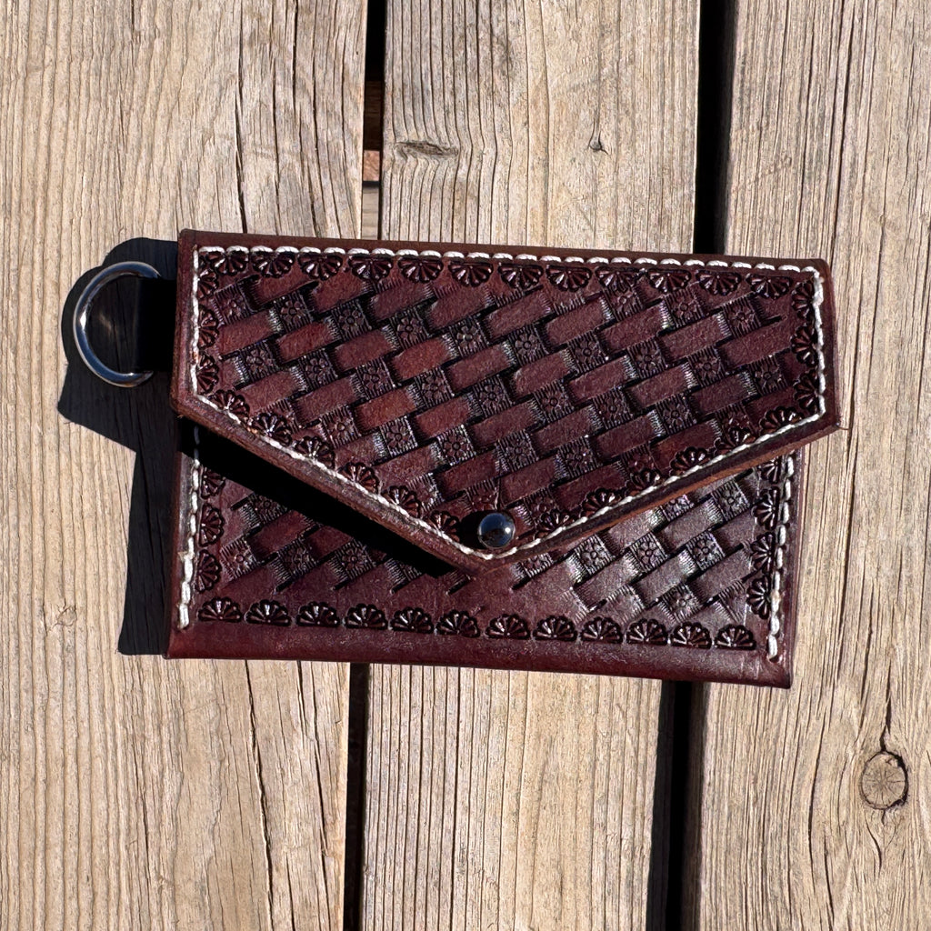 Basketweave Card Holder
