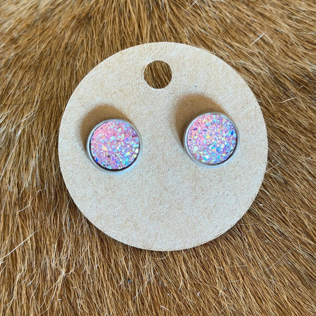 Bezel Earrings