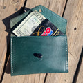Teal Card Holder