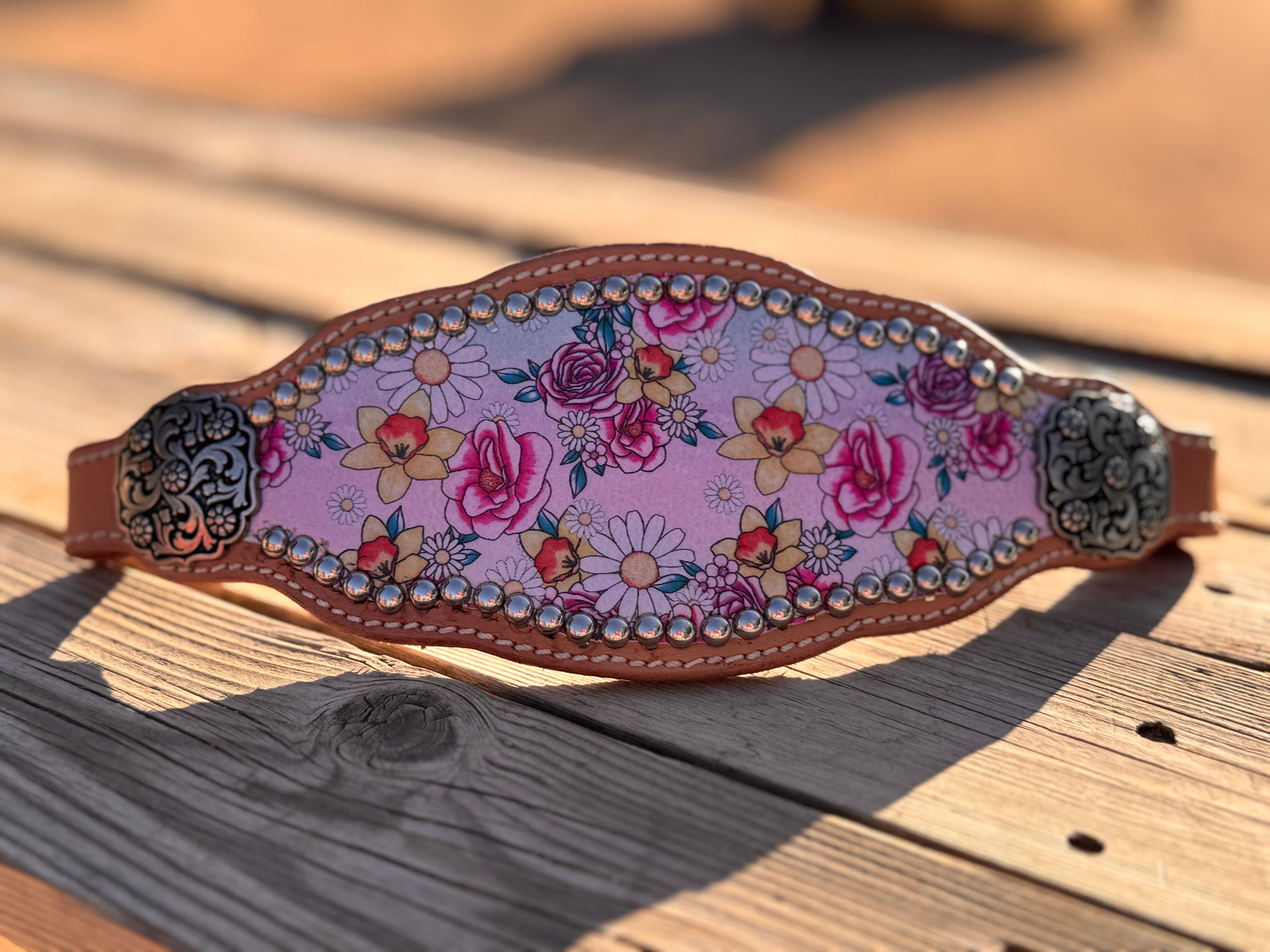 Floral Overlay Noseband