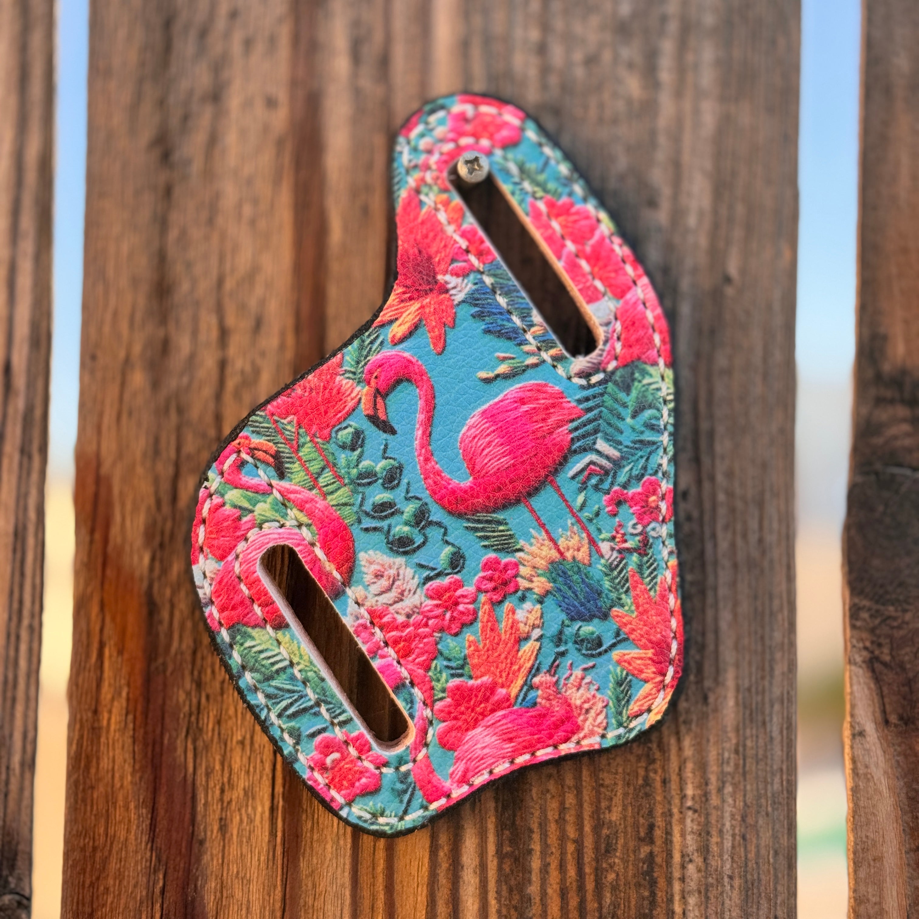 Flamingo Pancake Knife Sheath