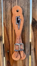 Lightning Bolt Spur Straps
