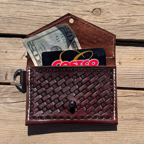 Basketweave Card Holder