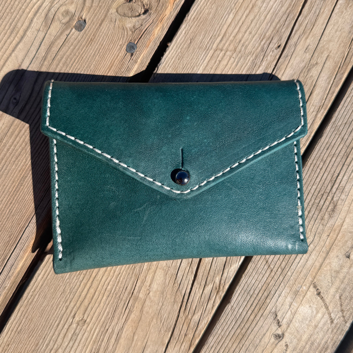Teal Card Holder