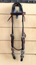 Dragonfly Concho Browband Headstall