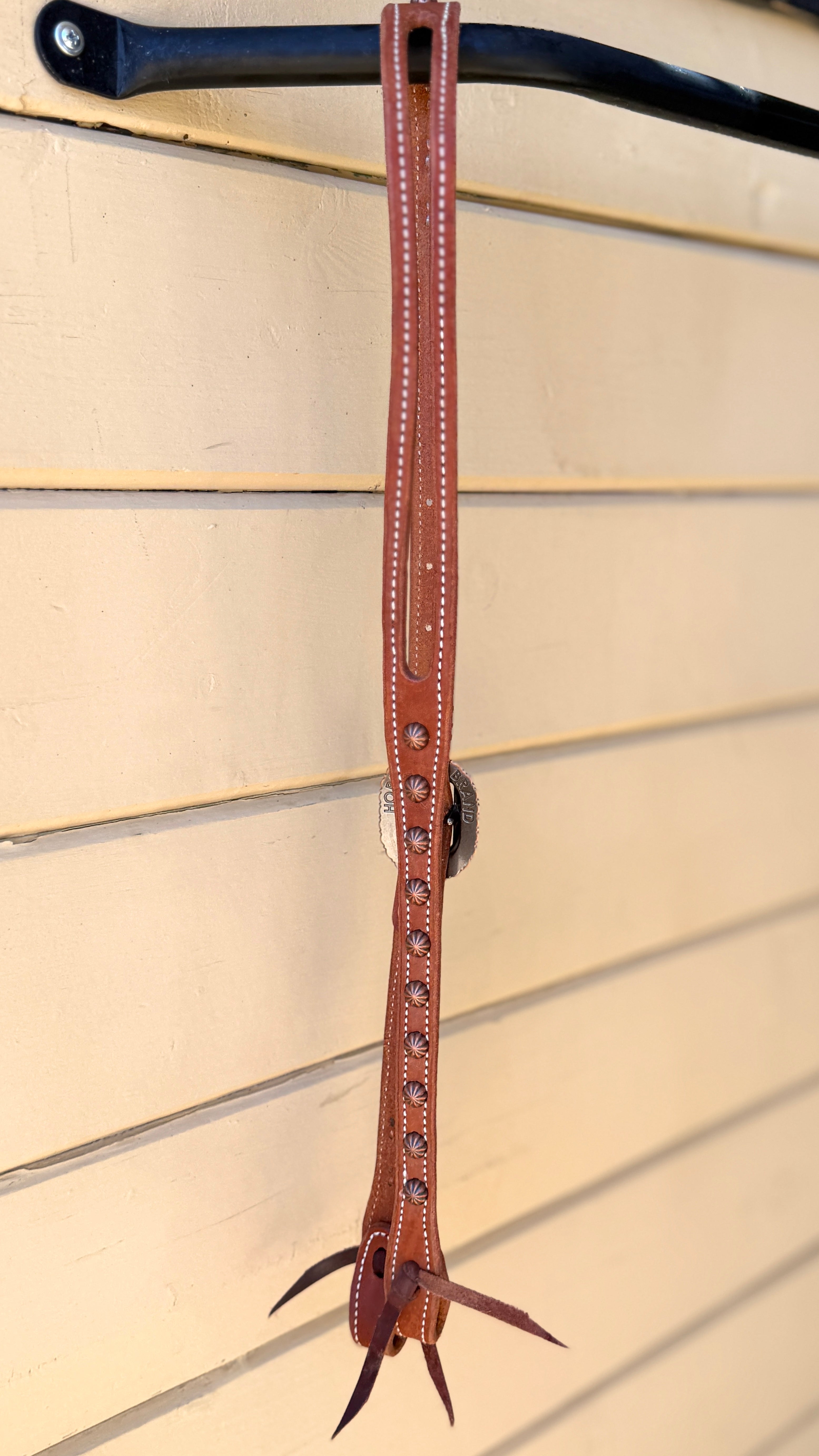 Pink Copper Split Ear Light Oil Headstall
