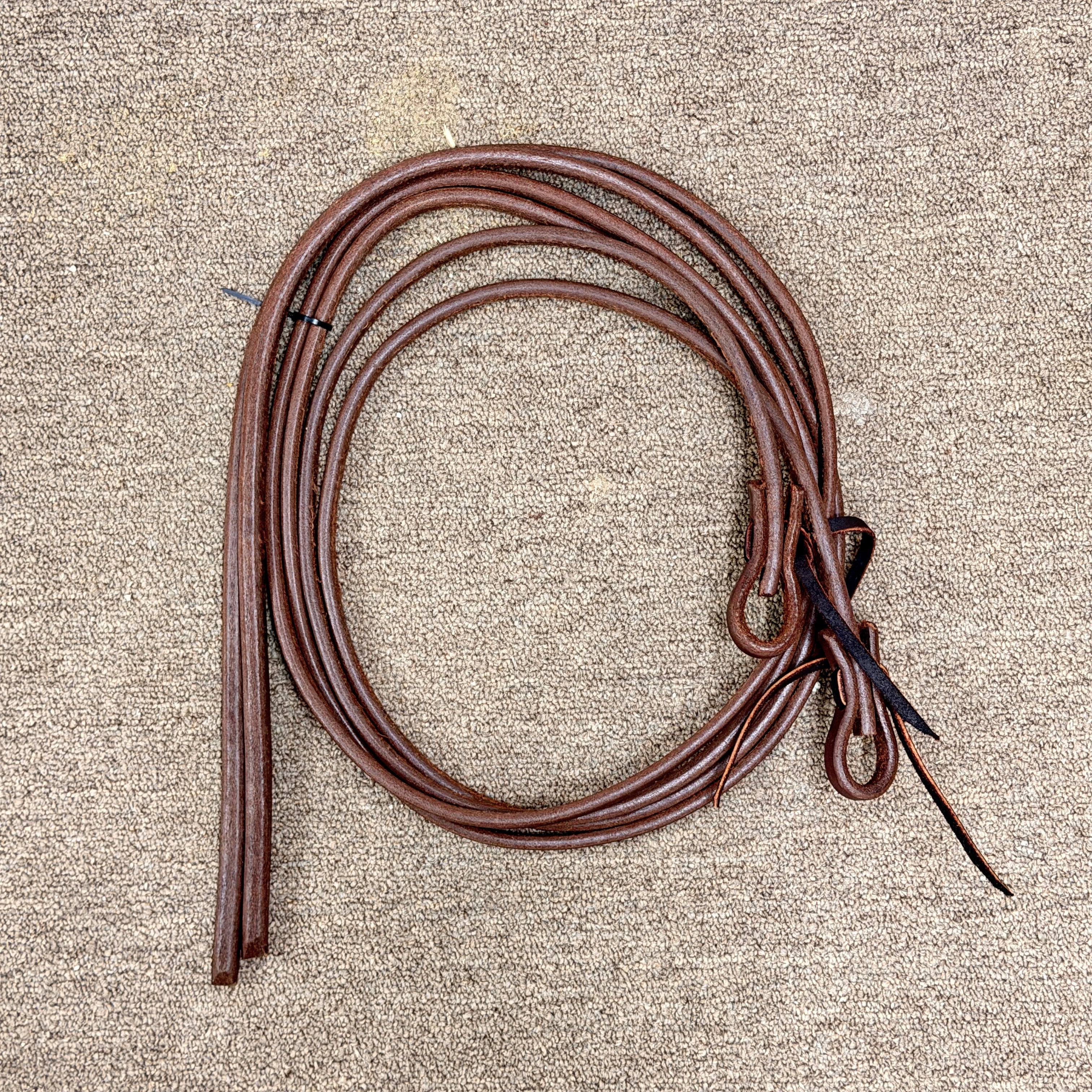 Weighted Leather Split Reins